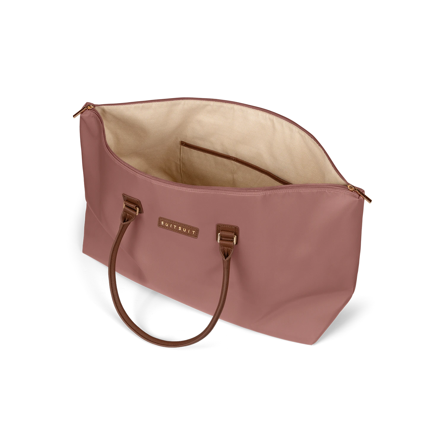 Fab Seventies Old Rose Travel Tote